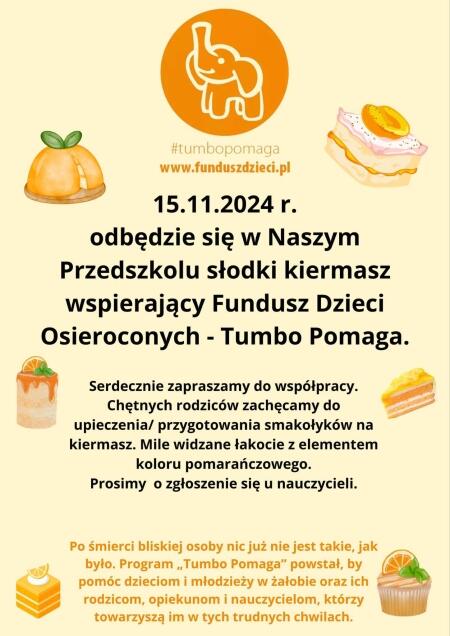 Dzień TUMBO- kiermasz słodkości