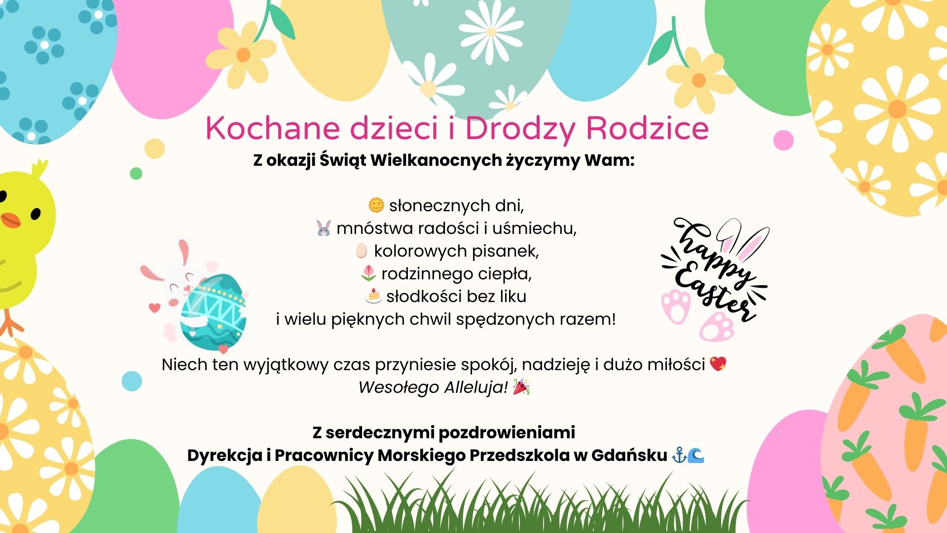 Życzenia Wielkanocne.