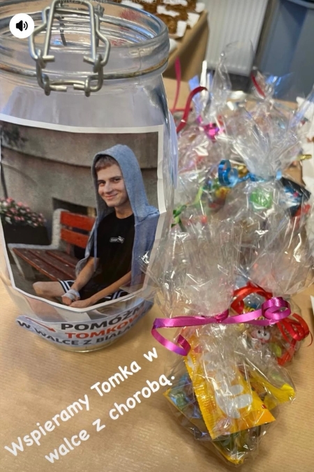 Finał zbiórki dla Tomka 
