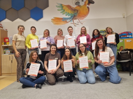 Nieustannie się szkolimy- Pozytywna dyscyplina. 