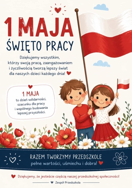 1 maja – Święto Pracy 